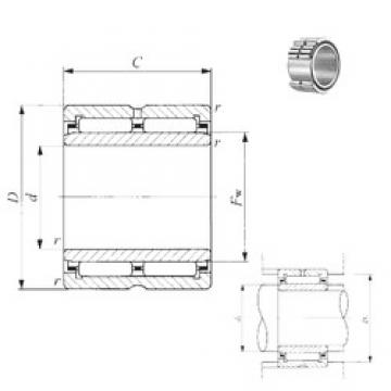 32 mm x 52 mm x 36 mm  IKO NA 69/32 игольчатые подшипники