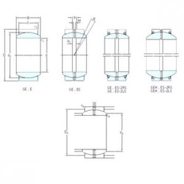 35 mm x 62 mm x 35 mm  SKF GEH35ES-2RS подшипники скольжения