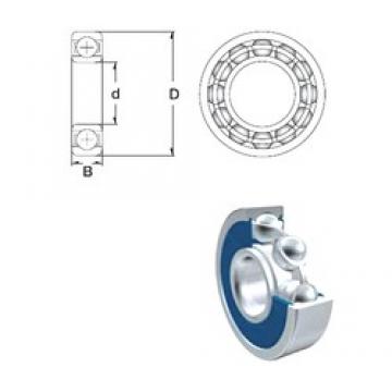 9,525 mm x 23,018 mm x 7,937 mm  ZEN 1606-2RS радиальные шарикоподшипники