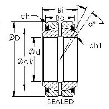 AST GEZ57ES-2RS подшипники скольжения