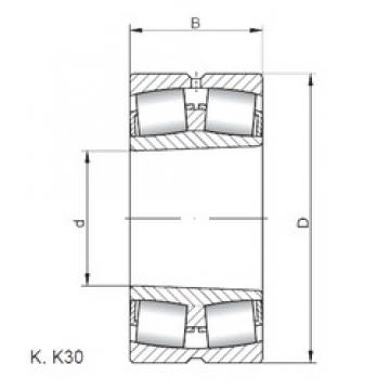 320 mm x 540 mm x 218 mm  ISO 24164 K30W33 сферические роликоподшипники