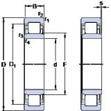 140 mm x 300 mm x 62 mm  SKF NU 328 ECM/C3VL2071 цилиндрические роликоподшипники