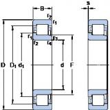 45 mm x 75 mm x 19 mm  SKF NJ 2009 ECP цилиндрические роликоподшипники