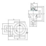 KOYO UCT212E подшипниковые узлы