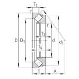 INA 292/1180-E1-MB упорные роликоподшипники