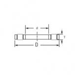 Timken K.81206LPB упорные роликоподшипники