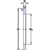 SKF GS 81136 упорные роликоподшипники