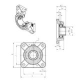 SNR USFE208 подшипниковые узлы