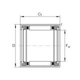 INA HK2516-2RS игольчатые подшипники