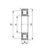 100 mm x 215 mm x 47 mm  FAG 20320-MB сферические роликоподшипники