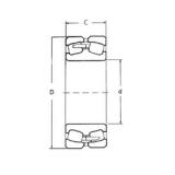 140 mm x 300 mm x 102 mm  FBJ 22328 сферические роликоподшипники