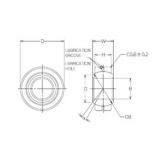 22 mm x 40 mm x 22 mm  NMB MBG22CR подшипники скольжения