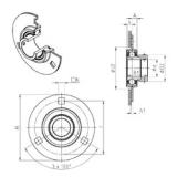 SNR ESPF205 подшипниковые узлы