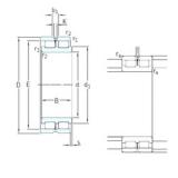 260 mm x 320 mm x 60 mm  SKF NNCL4852CV цилиндрические роликоподшипники