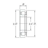 50 mm x 80 mm x 16 mm  KOYO NUP1010 цилиндрические роликоподшипники