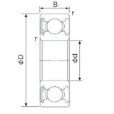 50 mm x 110 mm x 27 mm  CYSD 6310-RS радиальные шарикоподшипники