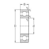 280 mm x 420 mm x 65 mm  NKE 6056-M радиальные шарикоподшипники