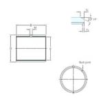 140 mm x 145 mm x 120 mm  SKF PCM 140145120 E подшипники скольжения