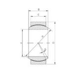 140 mm x 210 mm x 90 mm  ISO GE140UK-2RS подшипники скольжения