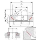 45 mm x 120 mm x 31 mm  INA GE 45 AW подшипники скольжения