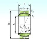 240 mm x 340 mm x 170 mm  ISB GE 240 CP подшипники скольжения