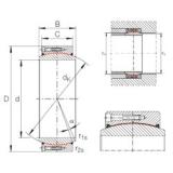 460 mm x 620 mm x 218 mm  INA GE 460 DW-2RS2 подшипники скольжения