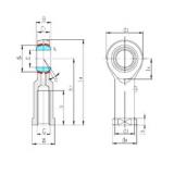 LS SIBP22S подшипники скольжения