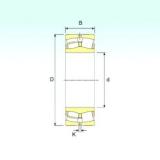 55 mm x 100 mm x 25 mm  ISB 22211 сферические роликоподшипники