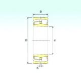 160 mm x 240 mm x 80 mm  ISB 24032 K30 сферические роликоподшипники