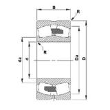 40 mm x 80 mm x 23 mm  Timken 22208YM сферические роликоподшипники