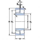 75 mm x 160 mm x 37 mm  SKF 21315 E сферические роликоподшипники