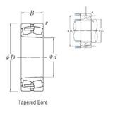 1120 mm x 1580 mm x 345 mm  NSK 230/1120CAKE4 сферические роликоподшипники