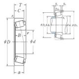 100 mm x 180 mm x 34 mm  NSK HR30220J конические роликовые подшипники